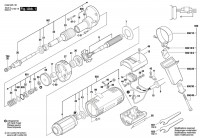 Bosch 0 602 225 107 ---- Straight Grinders Spare Parts